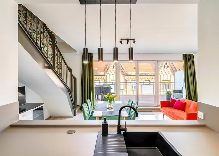 Apartament Skyline Terrace Budapeszt